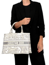 Bolso "Dior Book Tote Oblique Mediano"