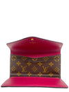 Billetera "Monogram Josephine Wallet with Fuchsia"