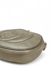 Bolso "Metallic Pebbled Calfskin Mini Soho Chain Bag"