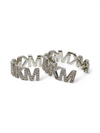 Aretes Plateados