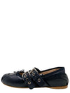 Baletas "Ankle-strap belted ballerina flats"