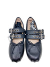 Baletas "Ankle-strap belted ballerina flats"