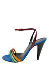 Sandalias "Liya Colorblock Snakeskin"