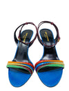 Sandalias "Liya Colorblock Snakeskin"