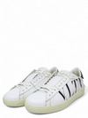 Tenis "Rockstud Accents Leather Sneakers"