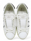 Tenis "Rockstud Accents Leather Sneakers"