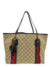 Bolso "Jolie Web Tote GG Canvas Large"