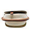 Bolso "Mini Gate Dual Anagram Bag Ecru And Tan"