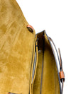 Bolso "Mini Gate Dual Anagram Bag Ecru And Tan"