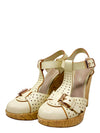 Tacones Beige
