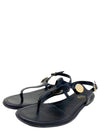 Sandalias "Patent Leather T-Strap Sandals"