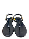 Sandalias "Patent Leather T-Strap Sandals"