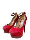 Sandalias Rojas