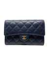 Billetera "Caviar Quilted Medium Flap Wallet"