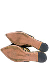 Mules "Powder Puff Flat in Jacquard Leopard"