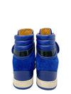 Tenis "Leather Whipstitch Trim Wedge Sneakers"