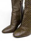 Botas "Nano Monogram Canvas Silhouette Ankle Boots"