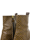 Botas "Nano Monogram Canvas Silhouette Ankle Boots"