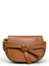Bolso "Mini Gate Dual Bag in Soft Calfskin and Jacquard"
