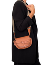 Bolso "Mini Gate Dual Bag in Soft Calfskin and Jacquard"