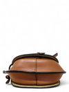 Bolso "Mini Gate Dual Bag in Soft Calfskin and Jacquard"