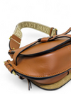 Bolso "Mini Gate Dual Bag in Soft Calfskin and Jacquard"