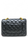 Bolso "Mini Flap Aged Calfskin Gold Hardware"