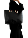 Bolso "Rainbow Stud Medium Roll Tote"