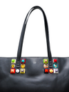 Bolso "Rainbow Stud Medium Roll Tote"