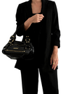 Bolso "Leather Top Handle Bag"