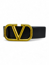 Correa "Reversibe VLogo Signature Belt In Glossy Calfskin"