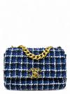 Bolso "Tweed Quilted Medium Chanel 19 Flap"