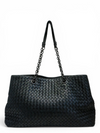 Bolso "Nappa Intrecciato Classic chain Tote"