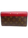 Billetera "LV Monogram Coated Canvas Pallas Wallet"