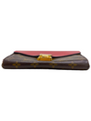 Billetera "LV Monogram Coated Canvas Pallas Wallet"