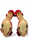 Sandalias Rojas
