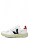 Tenis "V-10 Leather White Nautico Pekin"