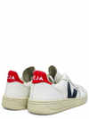 Tenis "V-10 Leather White Nautico Pekin"