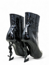 Botines "Opyum Croc Embossed Patent Leather"