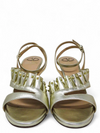 Tacones Champagne