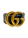 Correa "Leather Belt With Double G Buckle"