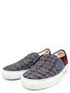 Slip-On "Tweed Pattern Sneakers"