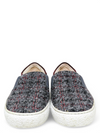 Slip-On "Tweed Pattern Sneakers"
