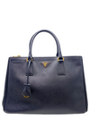 Bolso "Medium Saffiano Lux Galleria Double Zip Tote"