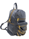 Bolso "Domino Backpack Leather and Chains"