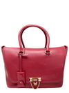 Bolso "Calfskin Rockstud Demilune Double Handle Satchel"