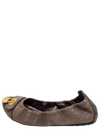 Baletas "Iridescent Leather Lucky Ballerina"