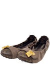 Baletas "Iridescent Leather Lucky Ballerina"