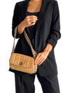 Bolso "Multichain Chocolate Bar Flap Bag"
