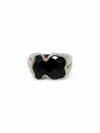 Anillo "Mediano ónix Icon"